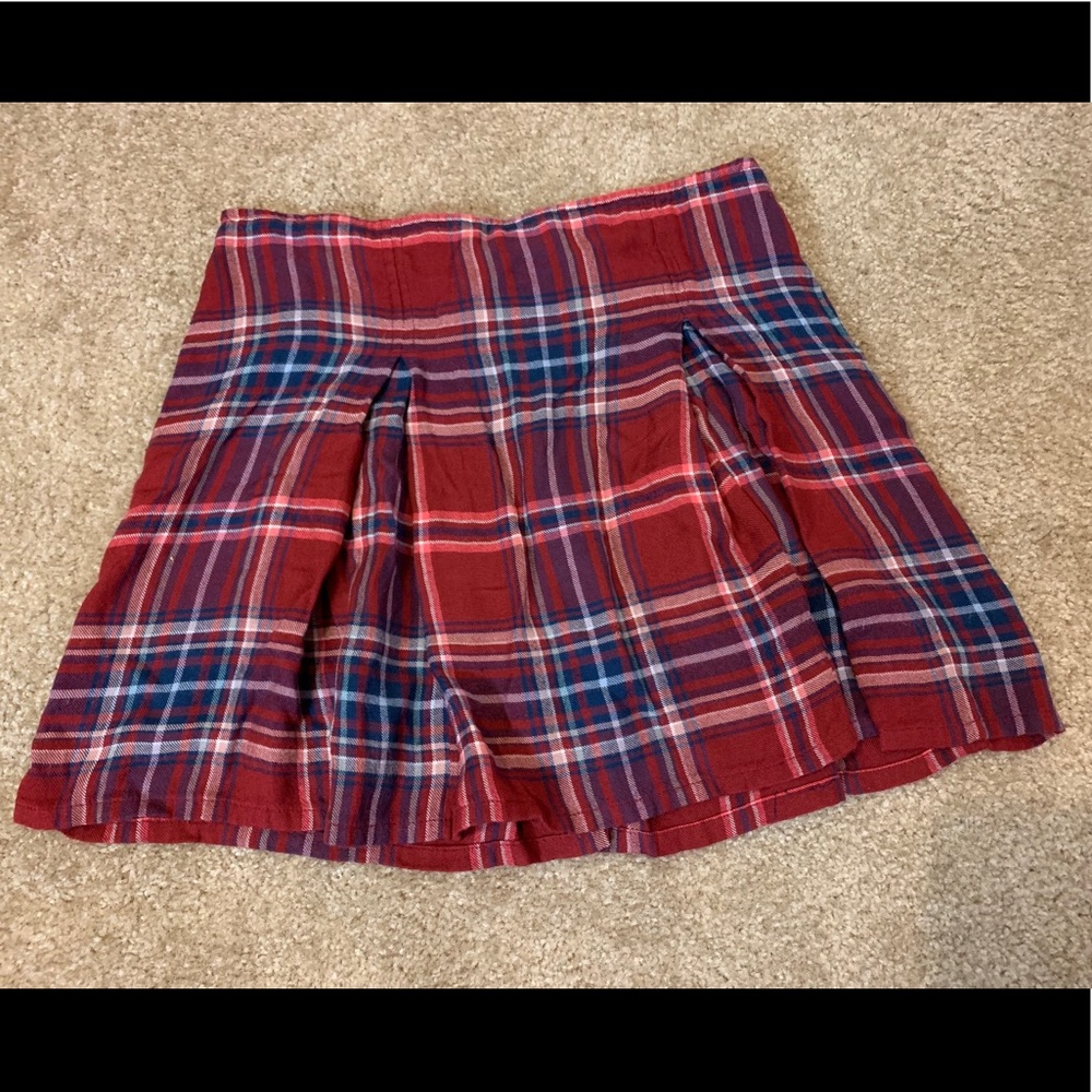 Plaid Skirt